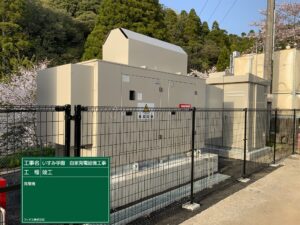 いすみ学園 自家発電設備用基礎他工事_02