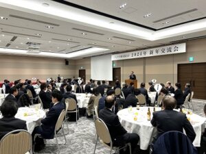 フィデス相互協力会2024新年交流会_会場風景