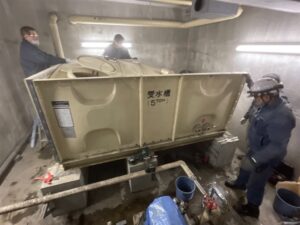 研究所 受水槽更新工事_02