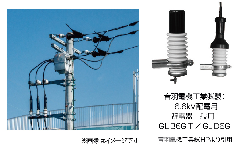 高圧用避雷器