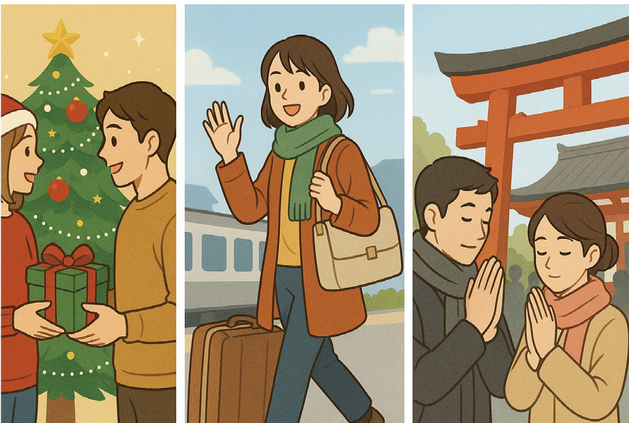 年末年始はどたばたしがち！