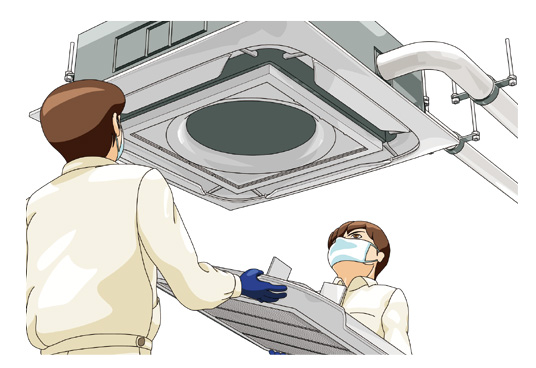 ③乾燥・組み立て・乾拭き