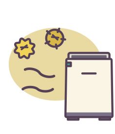 空気清浄機の設置で花粉対策